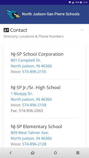 North Judson-San Pierre School Screenshot 2 - AppWisp.com