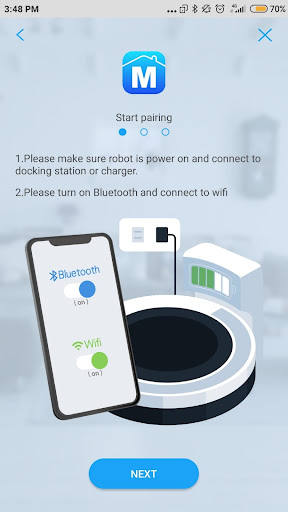 Android application iM Home screenshort