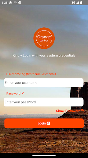 Android application OrangeTool Box screenshort