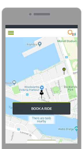 Android application Oiii - Taxi & Rideshare app screenshort