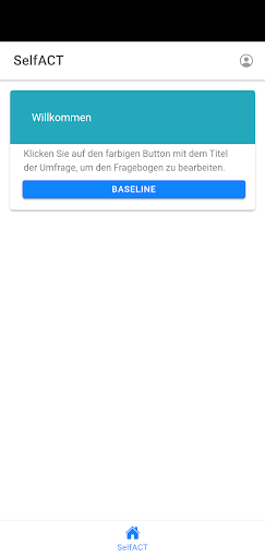 Android application SelfACT screenshort