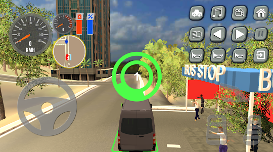Van Minibus Car Simulator Game