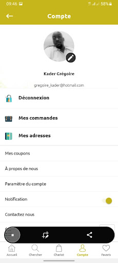Android application Immotep Invest screenshort