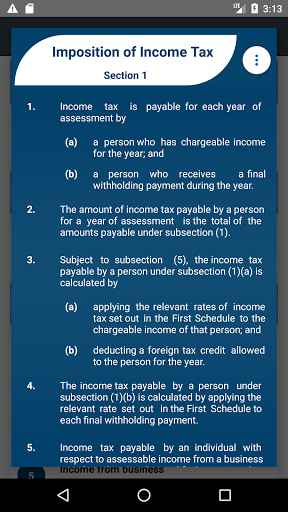 Ghana Tax Laws Screen 3