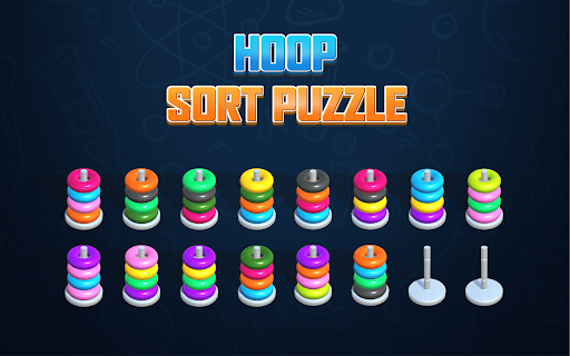 Hoop Sort Puzzle: Color Ring Stack Sorting Game 1.2 screenshots 23
