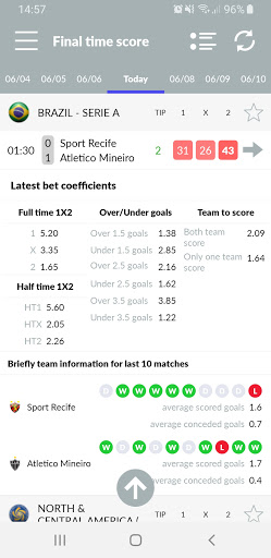 تطبيق Soccer Predictions برو1