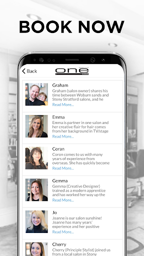 One Salon Screen 2