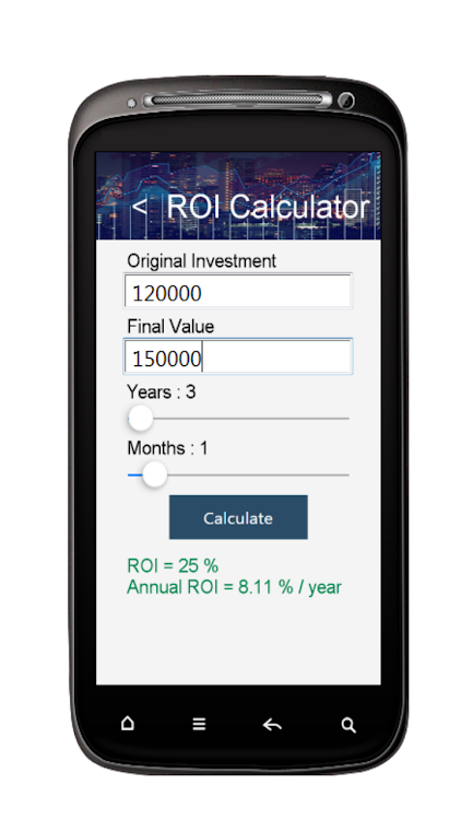 ROI Calculator - 2023.08.31.1 - (Android)