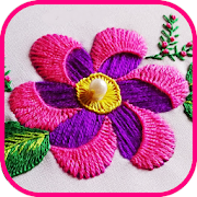 Learn stitches embroider by hand.?Easy sewing