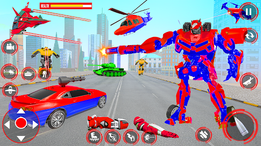 US Robot Car Transform Games Screen 2