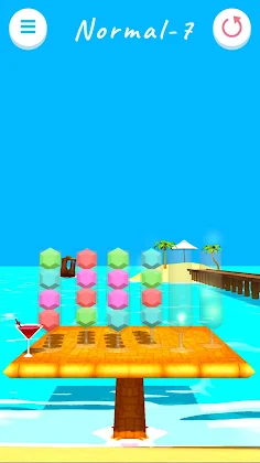 Sort puzzle on the beach - Screenshot 3