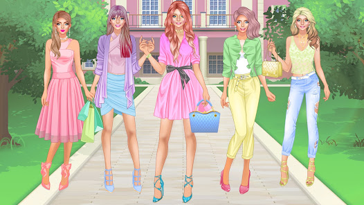 Captura de Pantalla 8 Juegos de Vestir Hermanas Moda android