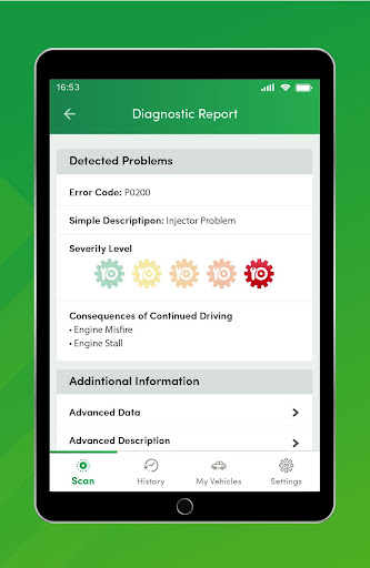 Screenshot of Automend Pro OBD 2 Car Scanner