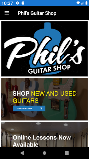 Phils Guitar Shop Screen 2