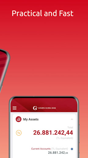 Golden Global Bank Mobile Screen 2