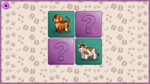 Find Pair: Animals Screen 2