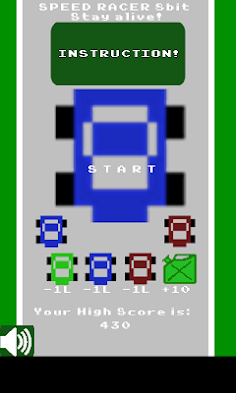 Speed Racer 8bit - Screenshot 1