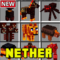 Nether Mod Netherite Update for Minecraft PE