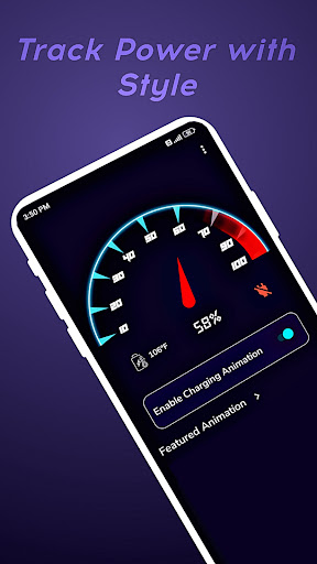 Speedometer Charging Animation Screen 2