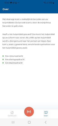 Vegro Barcodescanner Screen 3