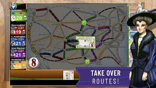 Ticket to Ride 2.7.465646f50369b (Free to Play) Gallery 3