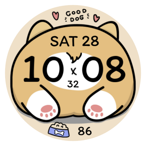 NW102: DIgital watch face - AppWisp.com