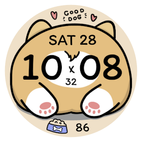 NW102: DIgital watch face