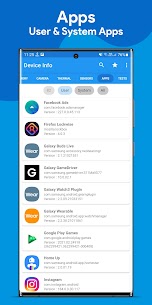 Device Info View Device Information MOD APK v3.2.5 (MOD, Premium Features Unlocked) free on android 5