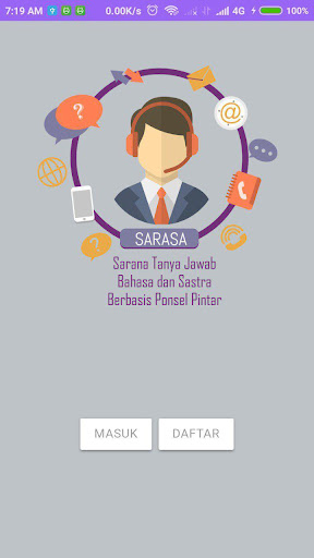 Android application SARASA screenshort