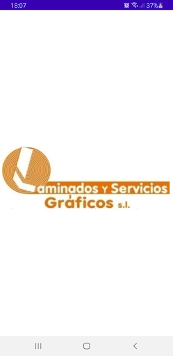 Android application Laminados y Servicios Gráficos screenshort