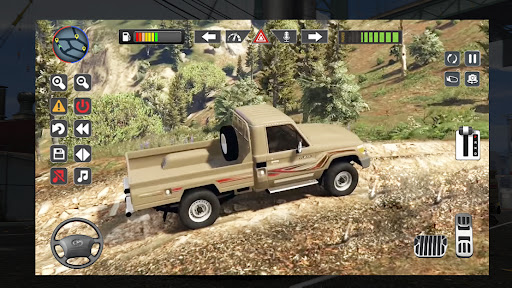 Android application Toyota PickUp 4x4 Simulator screenshort