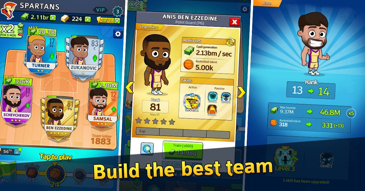 Idle Five Basketball Apk 