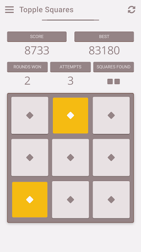 Topple Squares The Logic Game