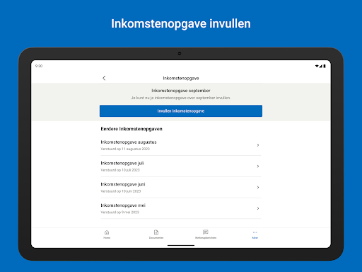 UWV-app screenshot 9
