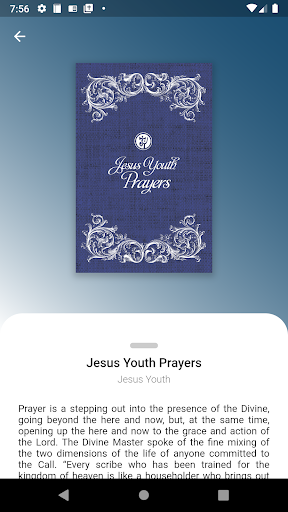 Jesus Youth Prayers Screen 2