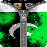 Pakistan Flag ZipperScreenlock icon