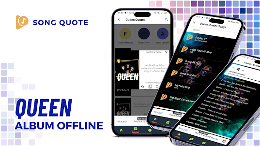 Queen Album Offline & Quotes