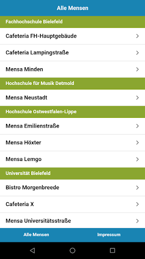Mensa Bielefeld Screen 3