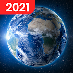 Cover Image of Download Live Earth Map - Satellite View, World Map 3D 2.3.3 APK
