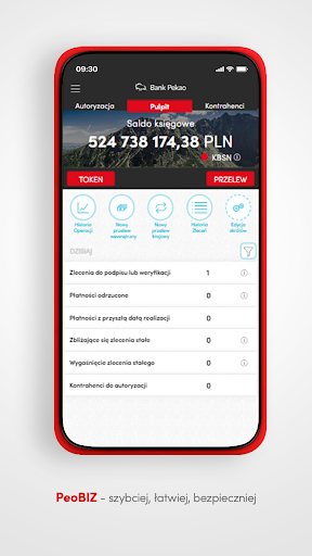 Android application PeoBIZ screenshort
