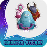 Cover Image of Download Monster Stickers For WhatsApp : Monster WAStickers 0.1 APK