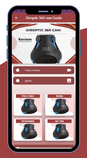 Giroptic 360 cam Guide Screen 2