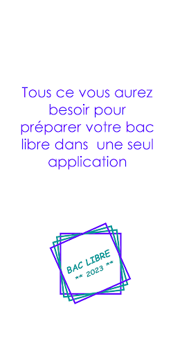 Android application Baclibre maroc screenshort