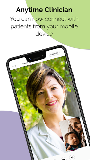 Android application Anytime Clinician screenshort