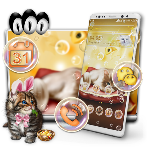 Cute Cat Launcher Theme 1.1 Icon