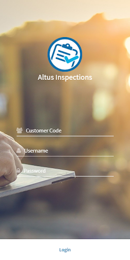 Android application Altus Inspections screenshort