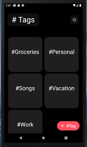 Note Tags: Keep Notes Handy Screenshot 1 - AppWisp.com