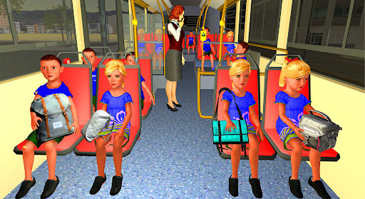 High School Bus Driving Games apkpoly screenshots 10