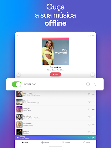 Deezer: Ouvir Música e Podcast — Screenshot 11