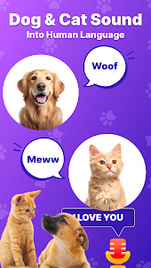 Translate for Pet: Cat, Dog